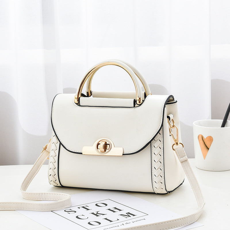 Fashionable 2023 women's versatile tote bag by BACKUPMYFILESNOW® with large open main compartment and sturdy handles.
