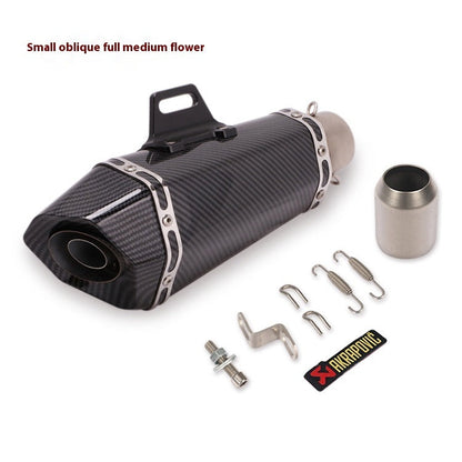 Motorcycle sports exhaust pipe for Yamaha R3, R25, R6, and Scorpio modification projects