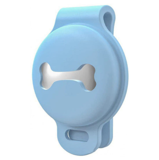 Reflective pet collar with bell and AirTag holder, adjustable design for cats and small dogs