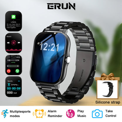 Sports outdoor smart watch with step count, sleep monitoring, and Bluetooth call features