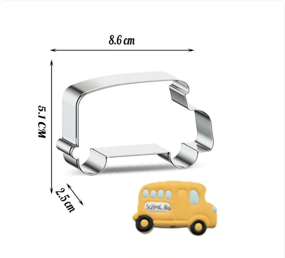 Vehicle Shaped Cookie Cutter