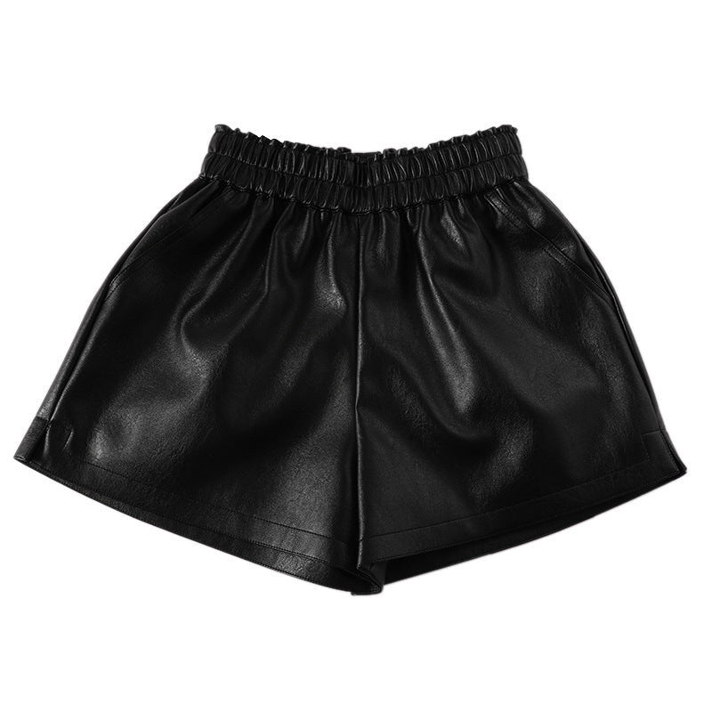 Women's new spring autumn high-waisted shorts in a stylish casual design