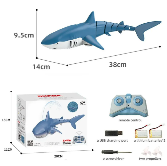 AquaSurge RC Shark