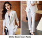 Women's Business Suit: Formal Jacket and Trouser Set