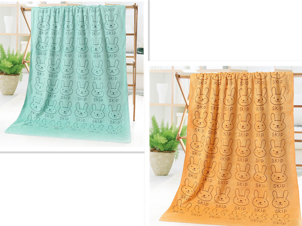 Cartoon print bath beach towel by My Store