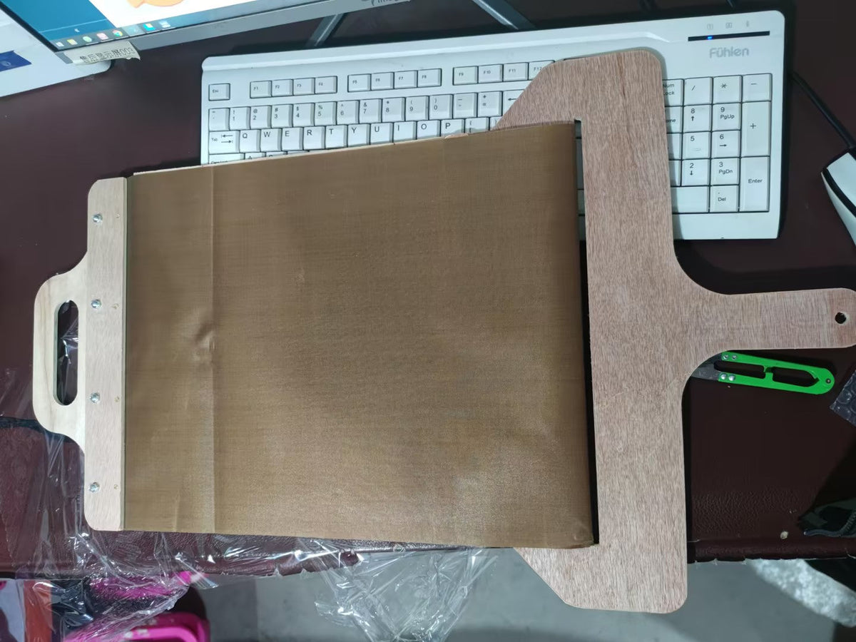 Sliding pizza shovel non-stick pizza cutting board for baking, transferring, and storage