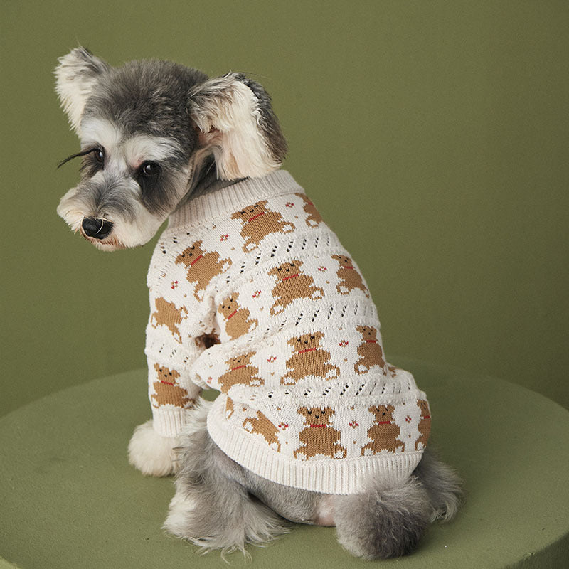Dischnarui Pomeranian VIP cute pet jacket for small dogs, shown in detail