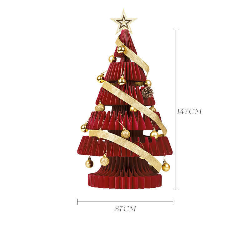 Christmas decorations with colorful ornaments for festive holiday decor