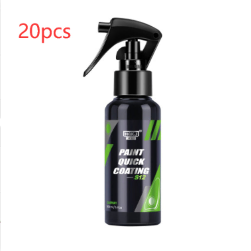 Car paint fast coating agent bottle for light and water protection