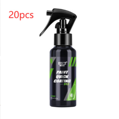 Car paint fast coating agent bottle for light and water protection