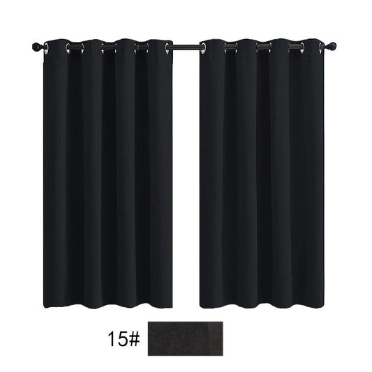 Outdoor waterproof pavilion terrace finished curtain in a neutral fabric, shown hanging for patio enclosure coverage