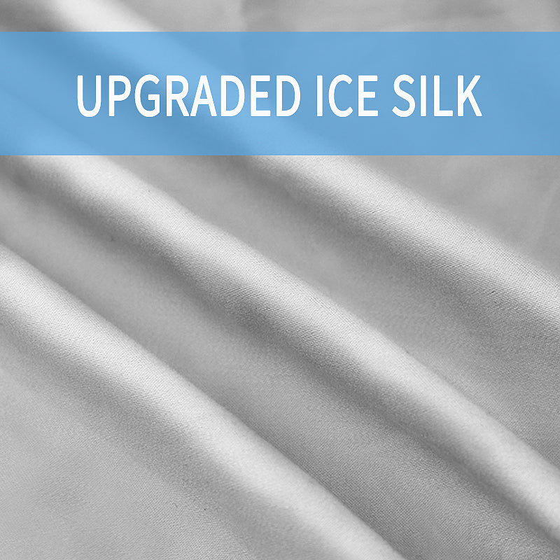U-shaped ice silk maternity pillow for pregnant women, summer sleeping support cushion