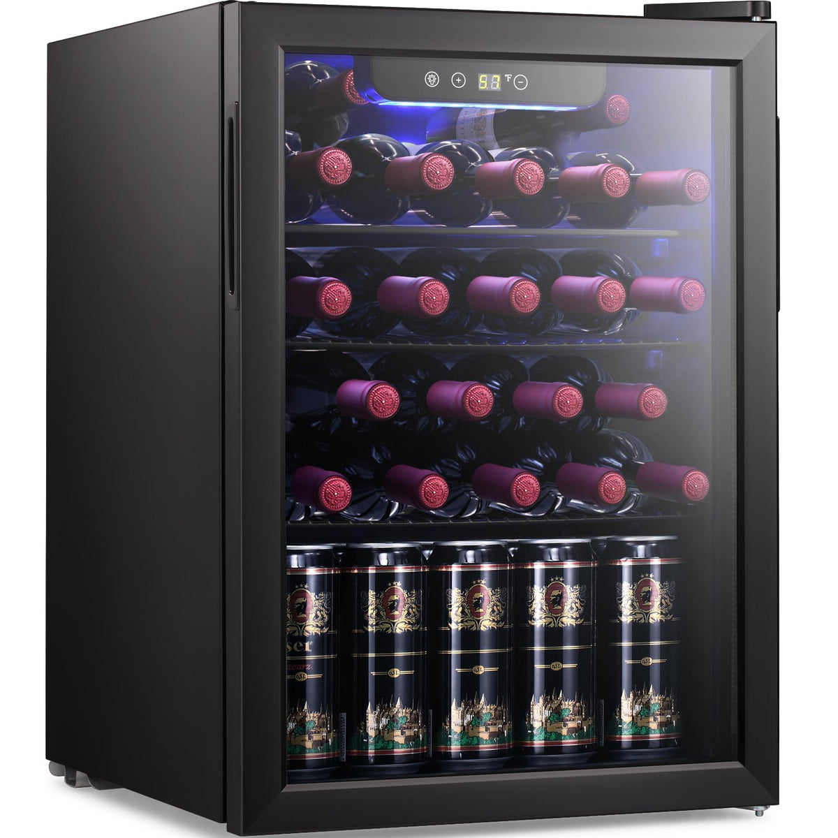 Arctic Treasure 2.6 cu.ft Wine & Beverage Cooler with Glass Door