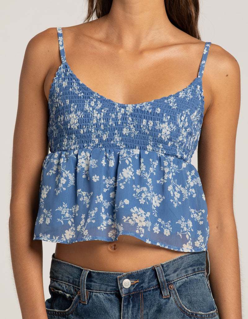 Women's casual printed camisole top, versatile sleeveless design by My Store