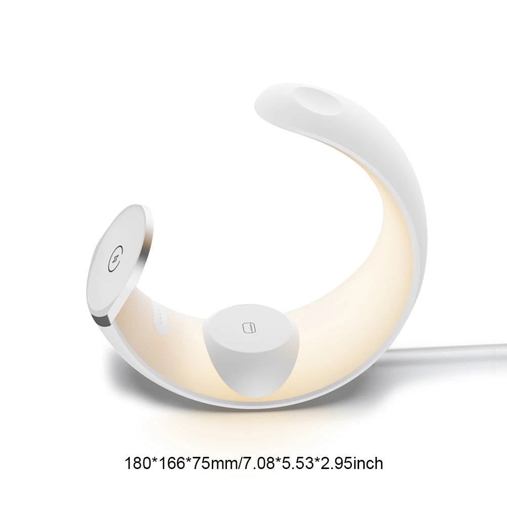 4 in 1 Magnetic Wireless Charger Stand QC3.0 PD 15W Fast Charging Dock Station Desk Lamp for iPhone 15 14 Apple Watch AirPods - BACKUPMYFILESNOW