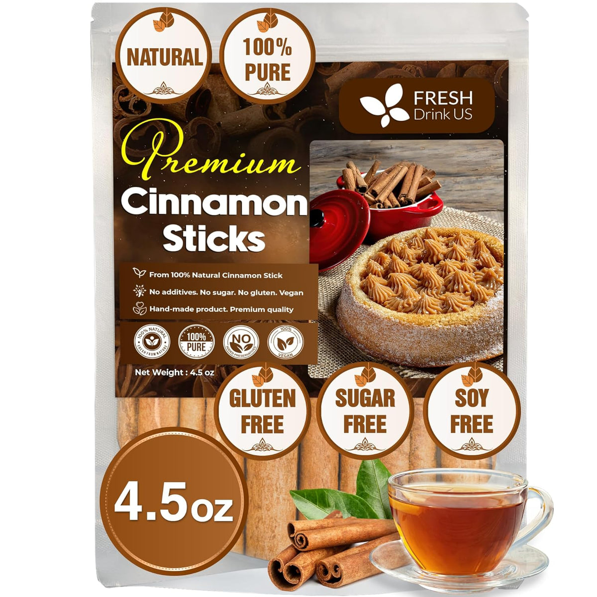 Cinnamon Sticks, Whole Sticks