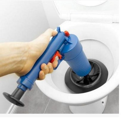 Air power drain blaster gun, high-pressure handheld plumbing tool