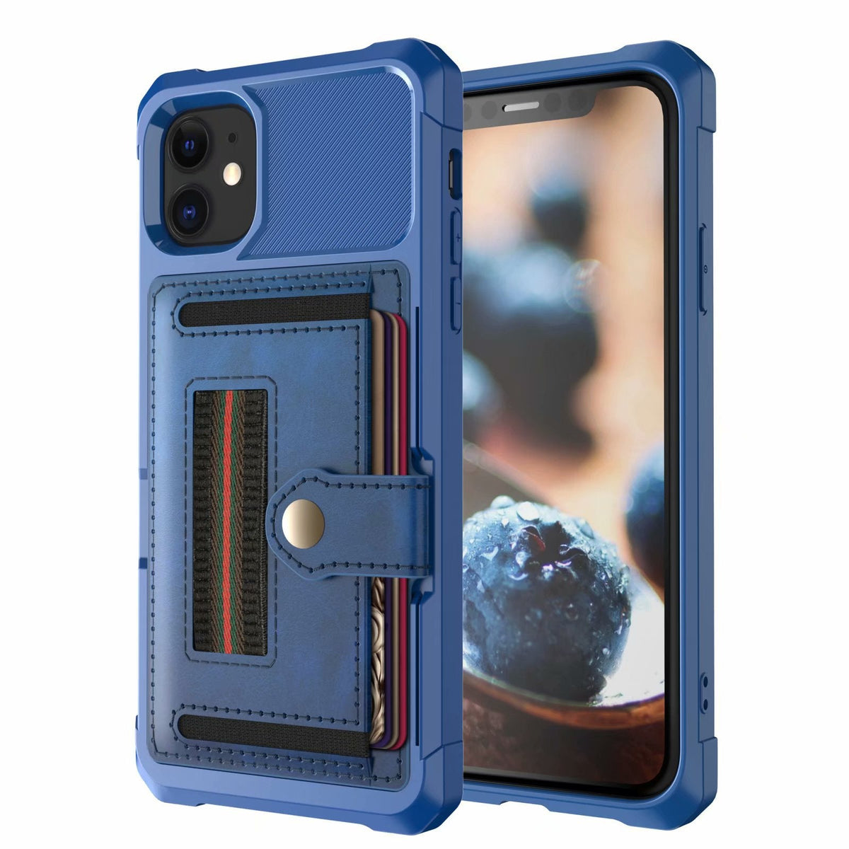 Protective X R card case mobile phone case by My Store, showing a slim phone cover with card holder slot