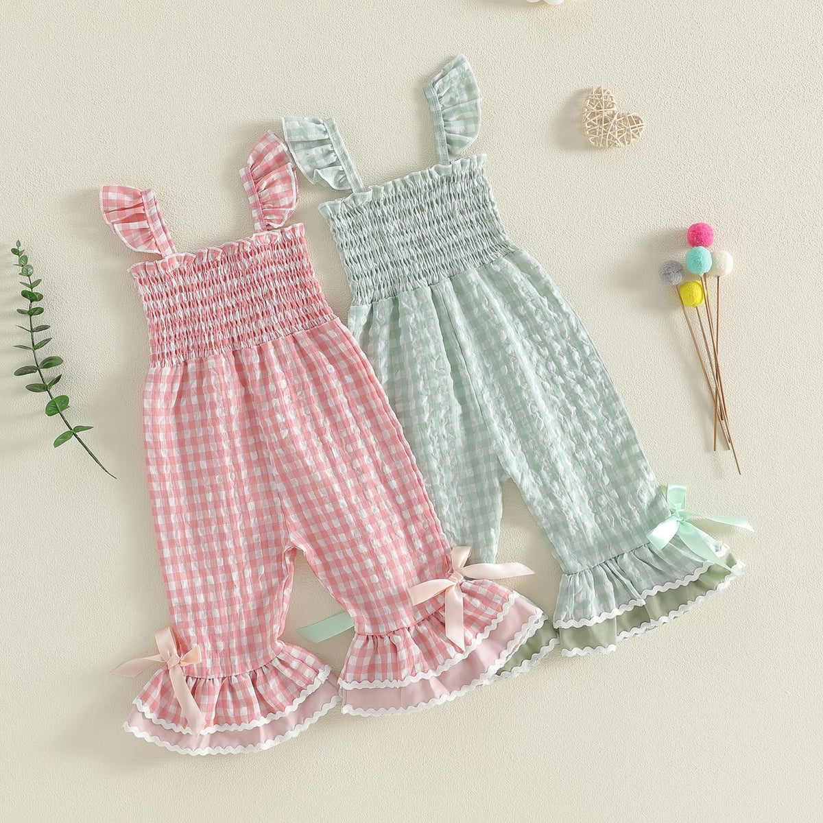 Sleeveless strap jumpsuit with flared pants by My Store