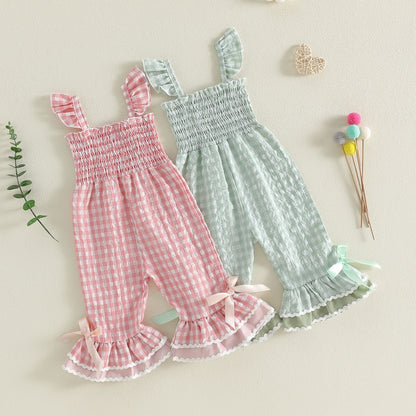 Sleeveless strap jumpsuit with flared pants by My Store