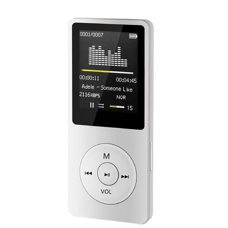 Portable MP3 player by My Store displayed in compact design