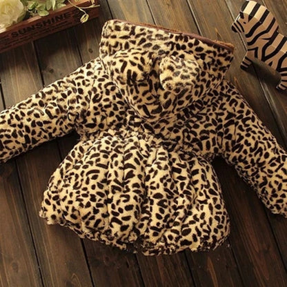 Children's warm coat by My Store, shown in a neutral color with a cozy insulated design