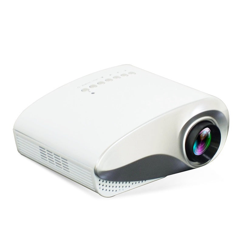 RD802 mini home projector by My Store, compact white projector for home entertainment