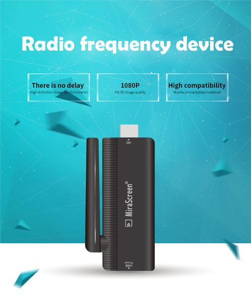 Wireless TV stick HDMI dongle by My Store for streaming media on a television setup