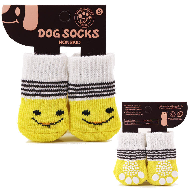 Dog socks by My Store, pair of dog-themed socks displayed against a plain background