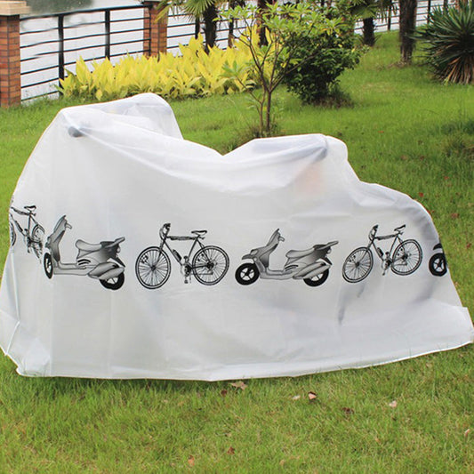 Outdoor portable waterproof scooter and motorcycle rain dust cover for bicycle protection gear