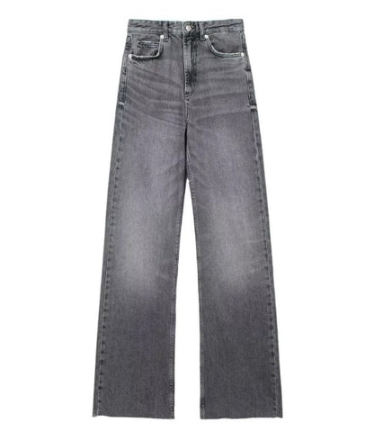 High-Rise Wide-Leg Jeans