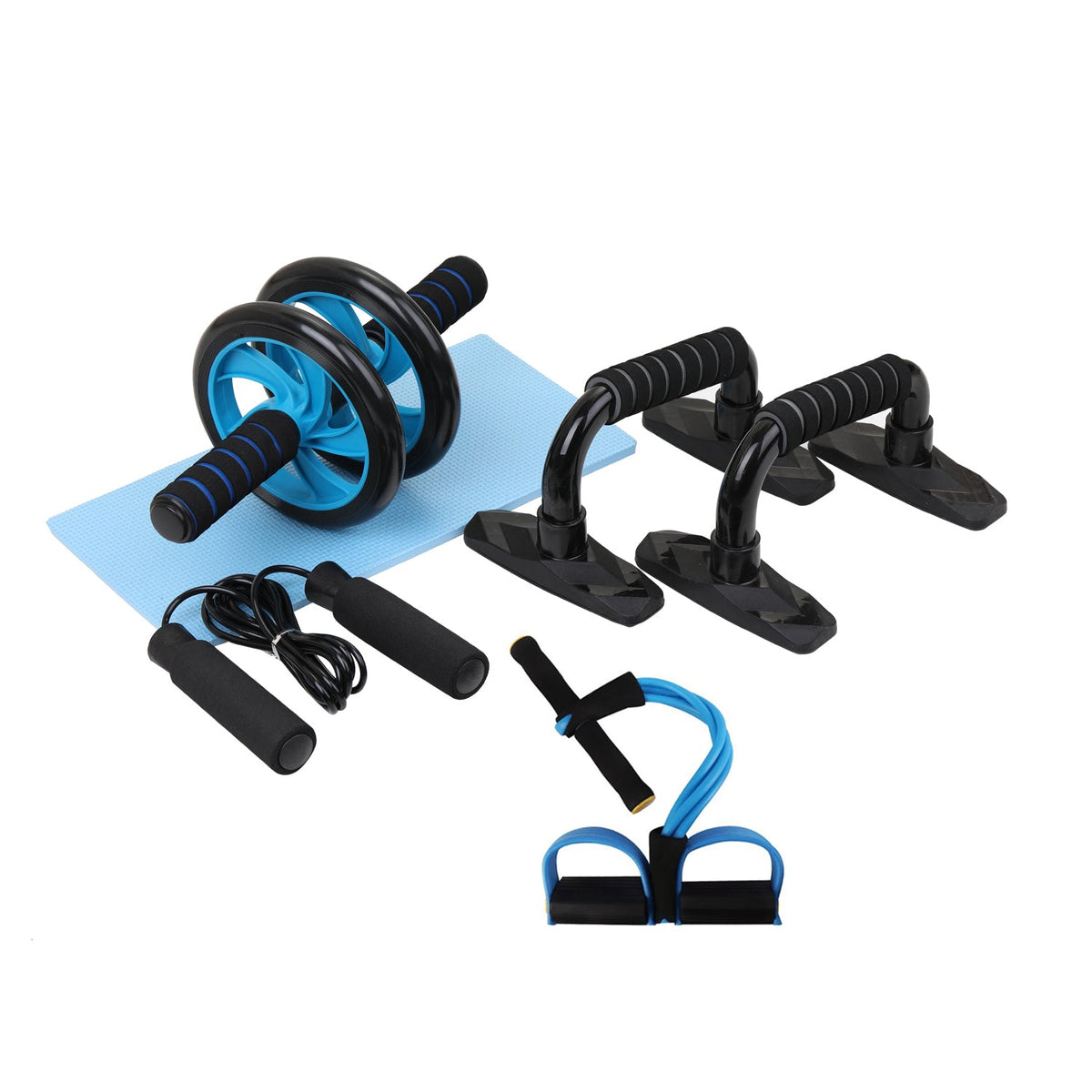 Gym fitness equipment by My Store in a compact design for home workouts