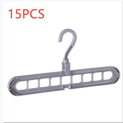 9-hole clothes hanger organizer, space-saving hanger for closet storage