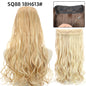 Adjustable Synthetic Hair Curtain Wig for Women