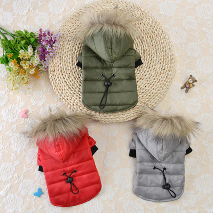 Pet light and warm cotton clothing, soft comfortable outfit for pets