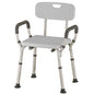 Nova BATH BENCH WITH BACK AND ARMS (Retail Packaged) (300 Lbs Capacity)