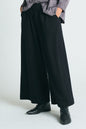 French Terry Flooded Pants - Black
