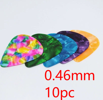 Folk Bakelite ukulele guitar pick in a vintage-inspired design