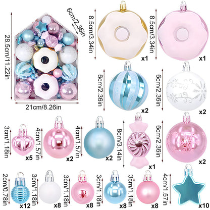 Christmas tree ornaments and decorations by My Store in assorted festive designs