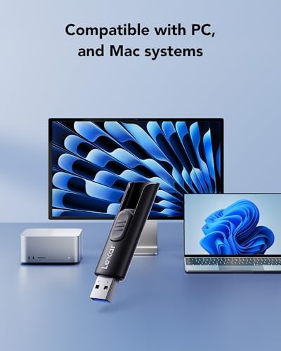 BACKUPMYFILESNOW® Lexar A30E USB 3.2 Gen 1 flash drives, 32GB 3-pack, portable data storage with USB connectivity