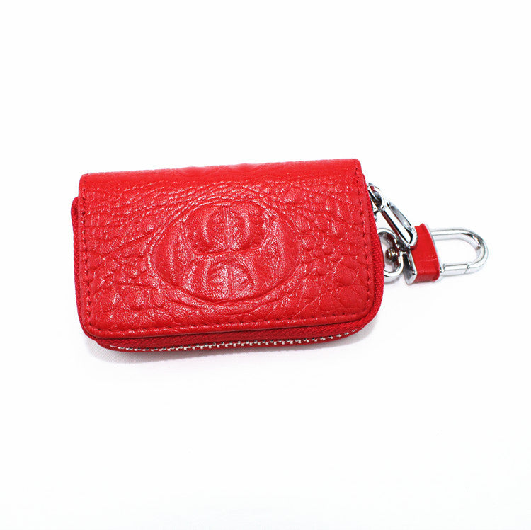 Car key case in a compact protective design for vehicle keys