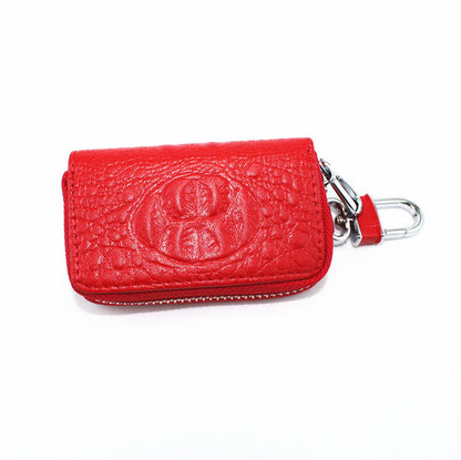 Car key case in a compact protective design for vehicle keys
