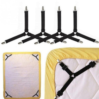 Bed clips sheet cover by My Store for securing fitted sheets in place