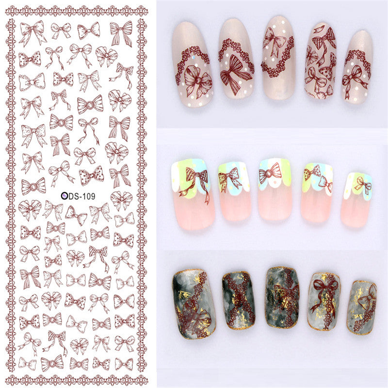 Watermark sticker decal nail sticker close-up by My Store