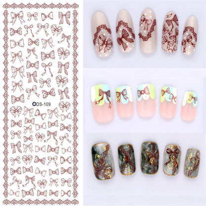 Watermark sticker decal nail sticker close-up by My Store