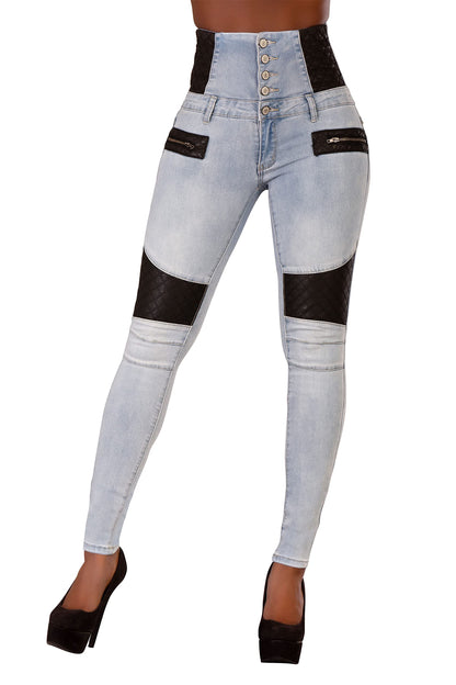 Sleek High-Waist Skinny Jeans for Women