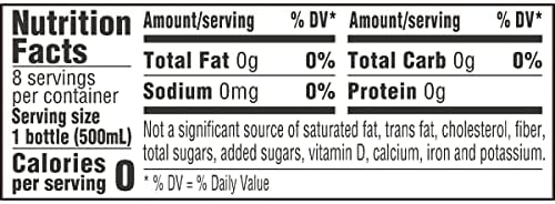 Poland Spring sparkling water bottles with pomegranate lemonade flavor, 16.9 oz., pack of 8, showing colorful label design