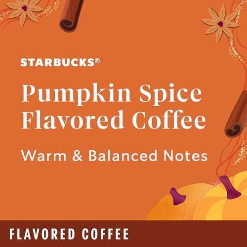 Starbucks K-Cup coffee pods fall bundle with medium roast and natural flavors for Keurig brewers, 3 boxes, 30 pods total