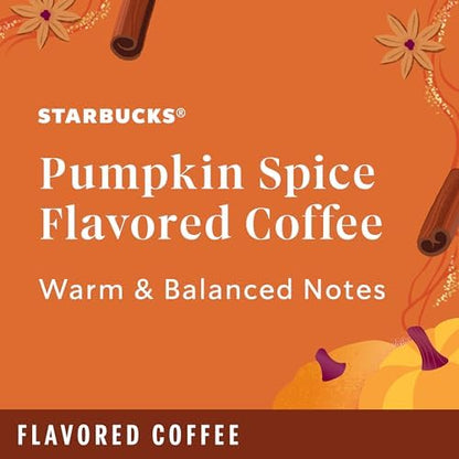 Starbucks K-Cup coffee pods fall bundle with medium roast and natural flavors for Keurig brewers, 3 boxes, 30 pods total
