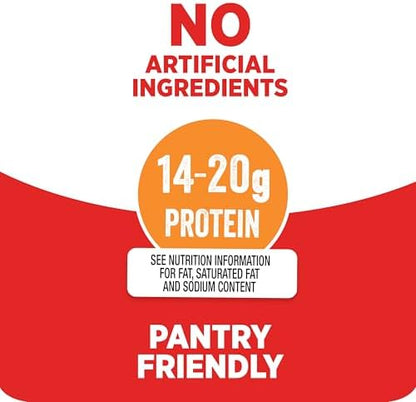 Compleats Protein Meals Variety Pack microwaveable lunch with 5 ready-to-eat 7.5oz containers, convenient and protein-rich.